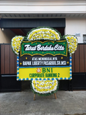Papan Bunga Duka di Cibingbin