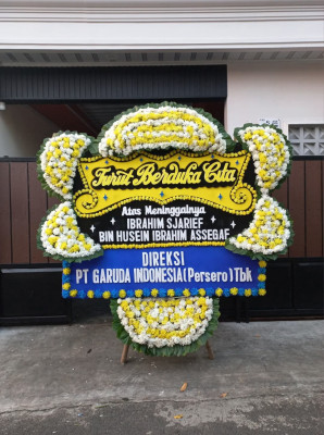 Papan Bunga Duka di Cibingbin