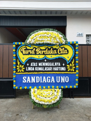 Papan Bunga Duka di Cibingbin
