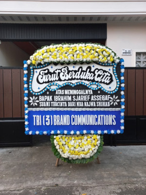 Papan Bunga Duka di Cibingbin